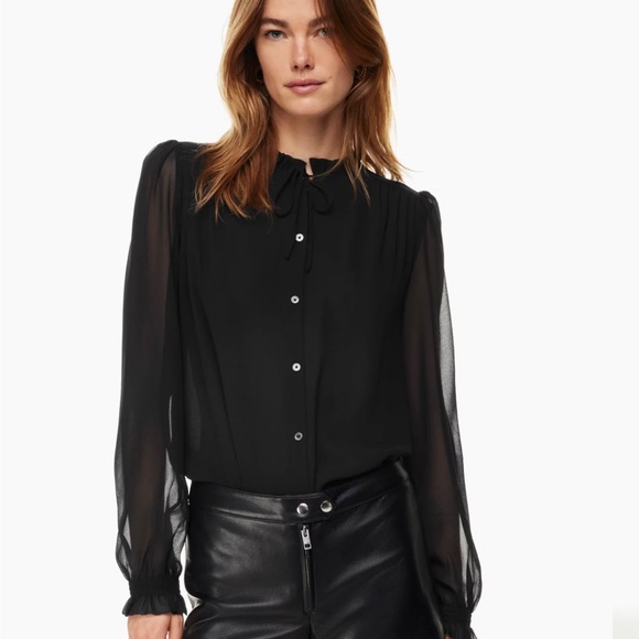 Aritzia Wilfred Alexis Blouse - Picture 2 of 4